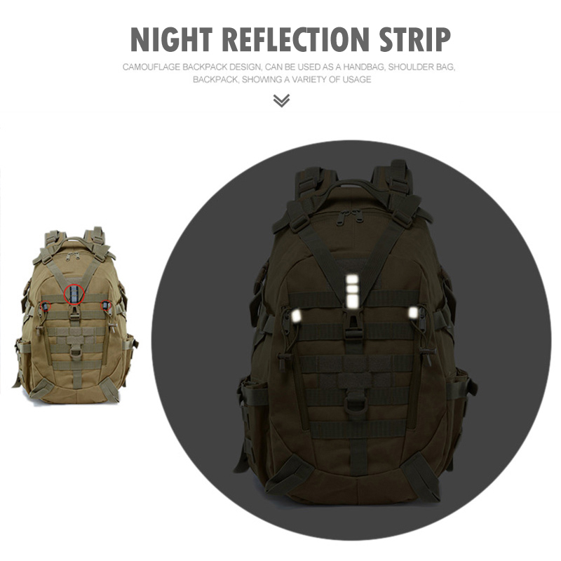 35L กระเป๋าเป้สะพายหลังยุทธวิธ - Rucksack Military Style บทวิจารณ์และราคา