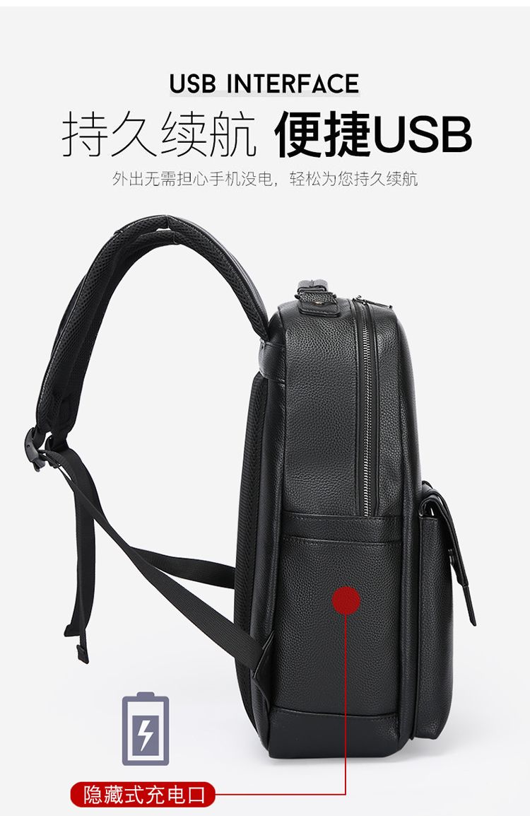 กระเป๋าเป้สะพายหลังหนังหรูหราส - Laptop Backpack 15.6 บทวิจารณ์และราคา